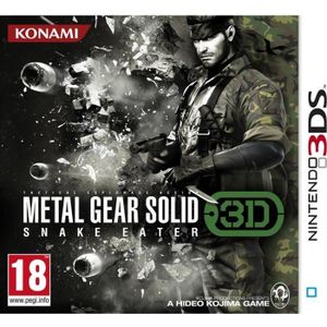 DS METAL GEAR SOLID: SNAKE EATER 3D / Jeu console 3DS