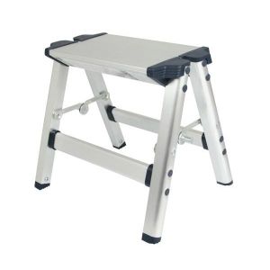 ETABLI - MEUBLE ATELIER Tabouret aluminium pliable (62666) ETABLI - MEUBLE ATELIER Tabouret aluminium pliable (62666)