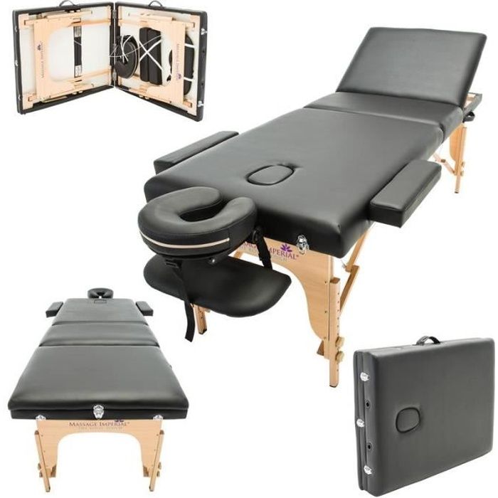 Table de Massage Pliante Massage Imperial Chalfont Pro Luxe à 3