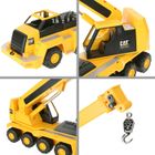 UNIVERS MINIATURE COMPLET Caterpillar Machine Massive de Construction 58cm