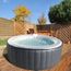 KIT HAMMAM  SUNBAY Spa Rond Gonflable 4 Places