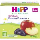 DESSERT-GOUTER BEBE HIPP Coupelles bio Pommes Pruneaux - Dès 4 mois