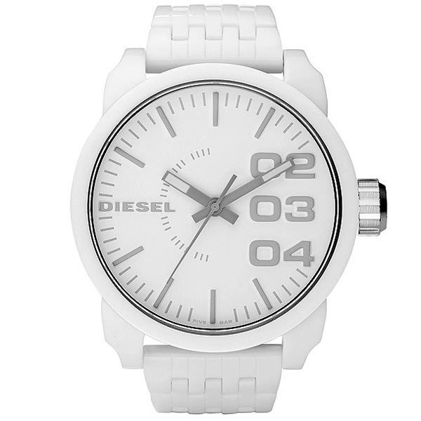 Montre Diesel Youngblood pour Homme avec cadran Rond Blanc et bracelet