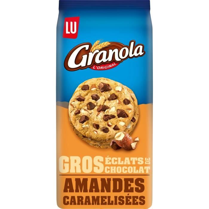 LU Granola Extra Cookies Chocolat et Amandes 184g Achat / Vente
