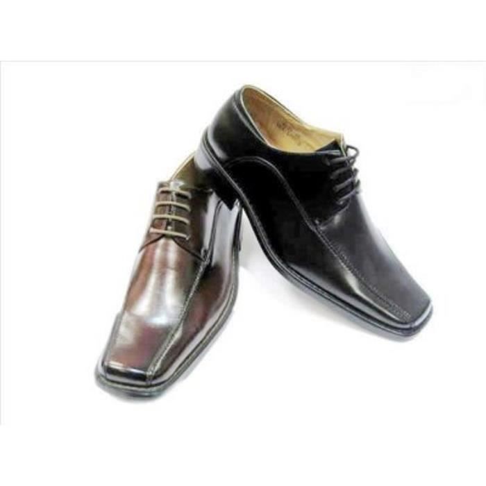 chaussure a bout carre