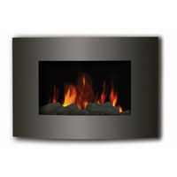 RADIATEUR - PANNEAU - SECHE-SERVIETTE FOYER ELECTRIQUE 2000W EFFET BOIS