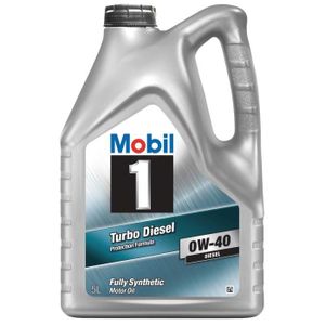 Huile MOBIL 10W40 Turbo-Diesel 5L