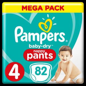 Pampers Baby-Dry Pants Taille 4 8-14 kg - 82 Couches-culottes