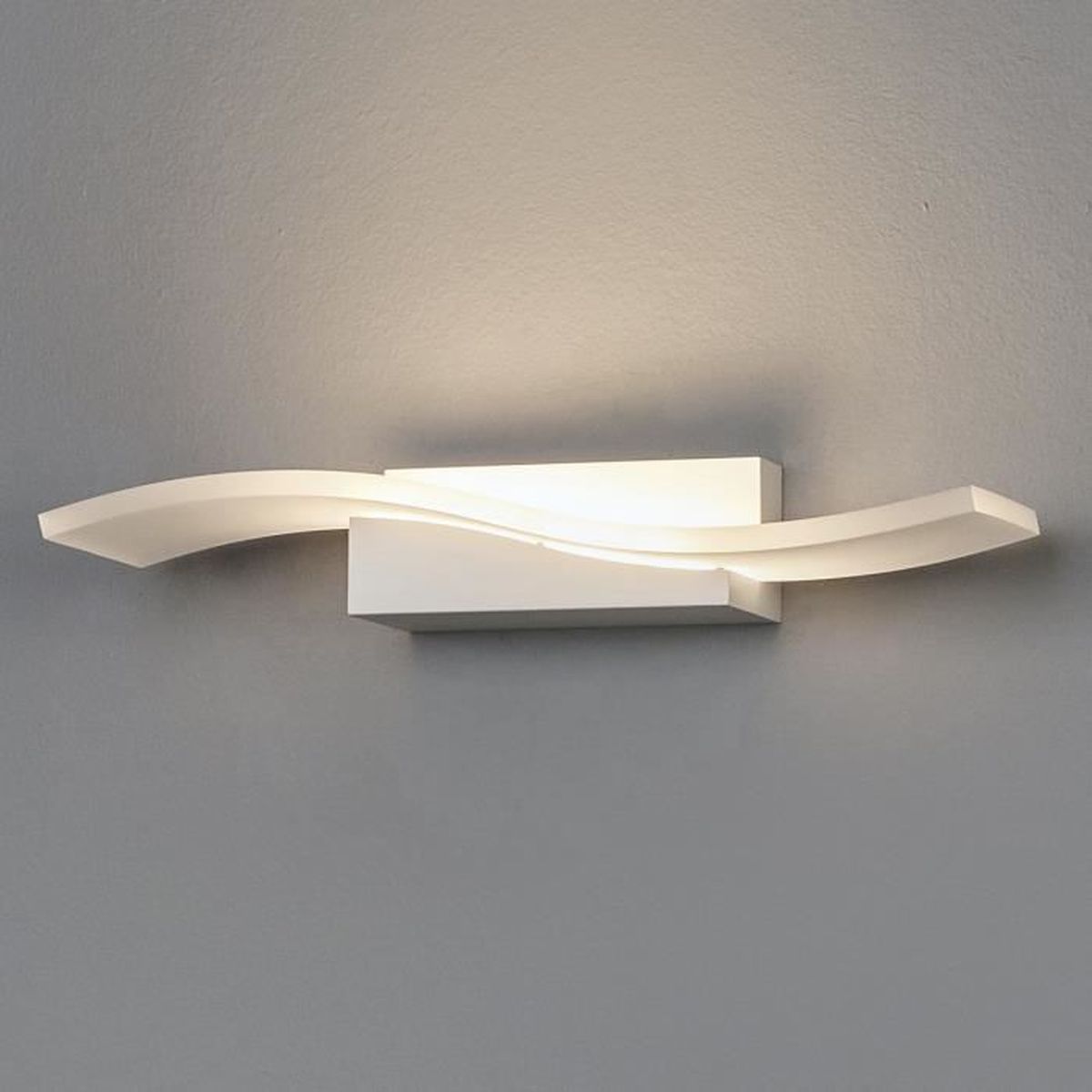 Applique led chiaras ondulée à éclairage indirect achat / vente ...