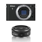 REFLEX Appareil photo hybride NIKON 1 J1 NOIR + 10mm
