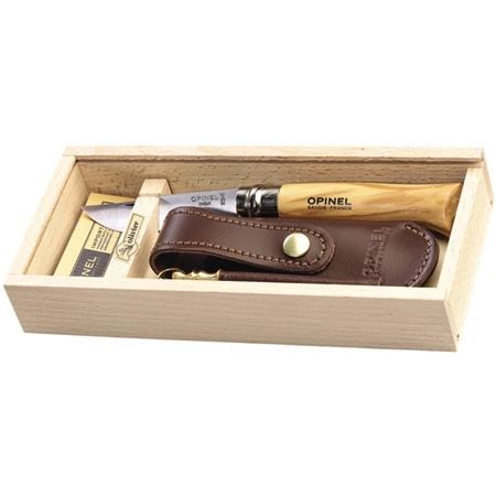Contenant 1 couteau OPINEL N° 8 VRI Olivier: nL? Achat / Vente