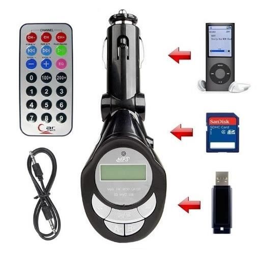 Modul Decodor Mp3 Citire Usb Sd Transmetteur FM MP3 Allume-cigare USB/SD/iPod - lecteur mp3, avis et