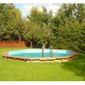  Piscine Bois CALISTO ronde 4.7 m x h 1.24 m
