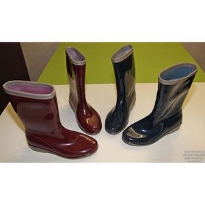 bottes caoutchouc rigolotes femme