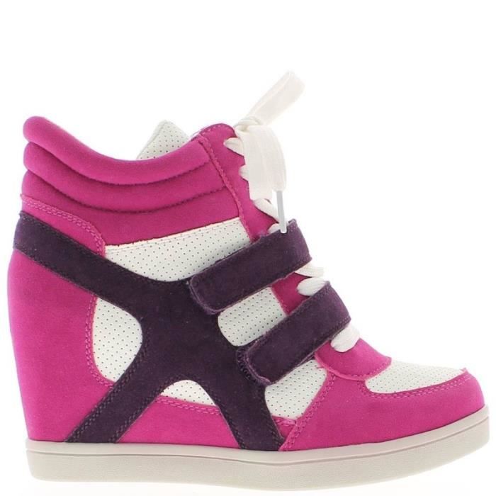 basket compensée rose