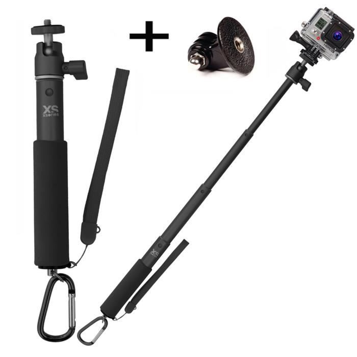 Perche telescopique Noire 1849 cm pour GoPro Achat / Vente monopod
