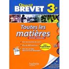 SCOLAIRE - ETUDIANT OBJECTIF BREVET; toutes les matières ; 3ème