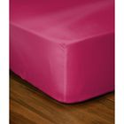  CASATXU Drap Housse 140x190cm FUSCHIA