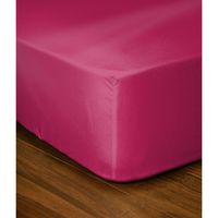 DRAP - DRAP HOUSSE  CASATXU Drap Housse 140x190cm FUSCHIA