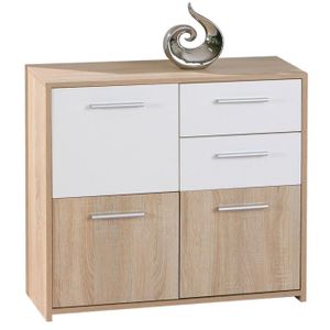commode 3 portes 2 tiroirs