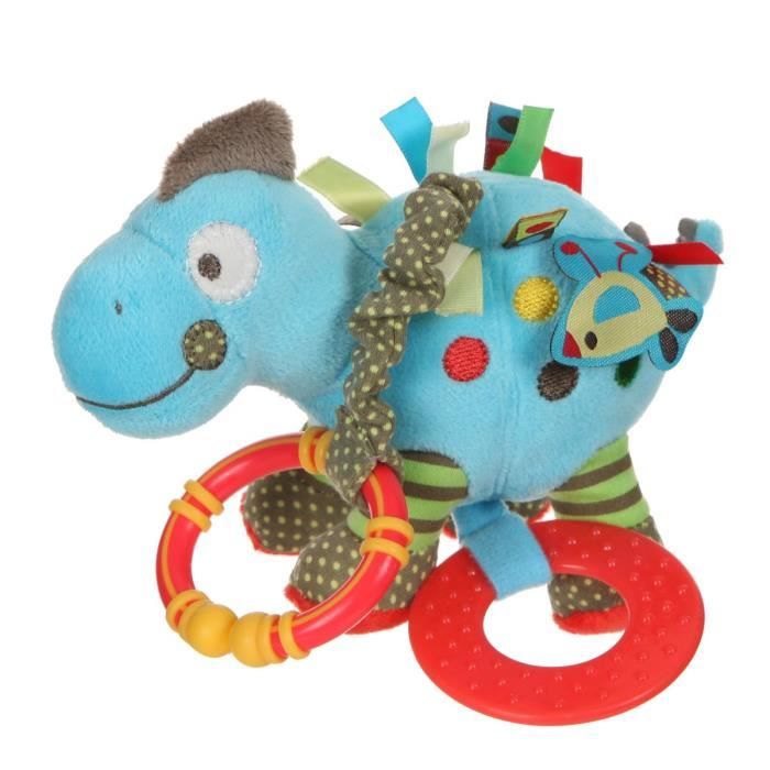 peluche dinosaure bleu