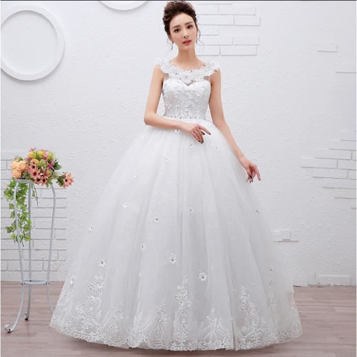 Mariée robe de mariée 2016 nouveau Slim était mince mariage robe de mariage simple pour les femmes enceintes
