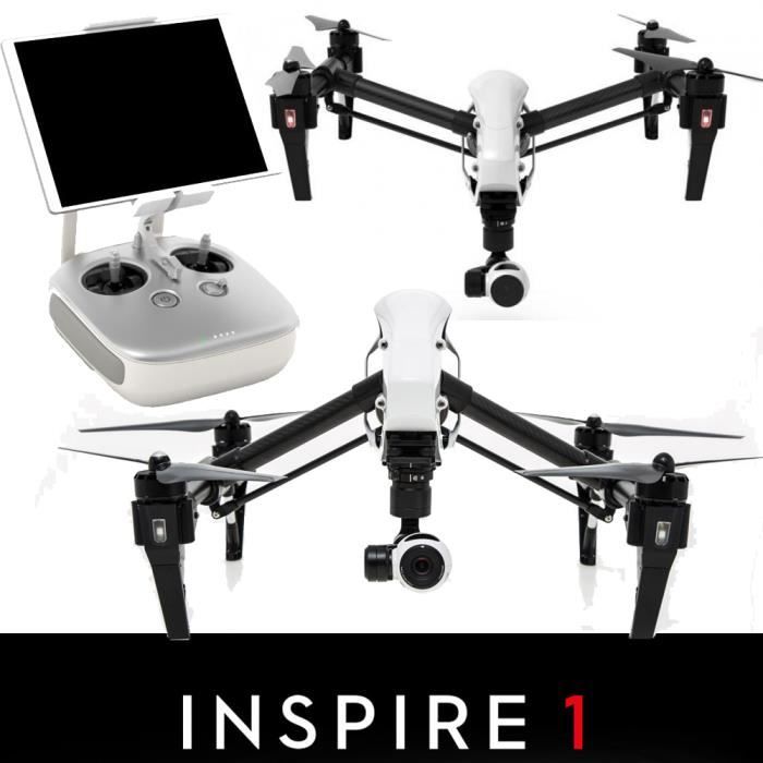 Drone DJI Inspire 1 RTF Fonction GPS Caméra 4K Ultra Haute Définition + Valise Achat