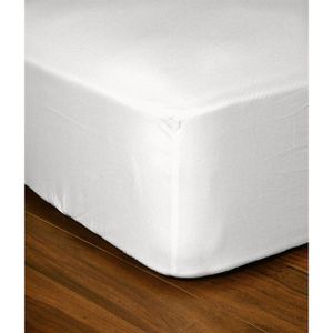 DRAP - DRAP HOUSSE  CASATXU Drap Housse 140x190cm BLANC