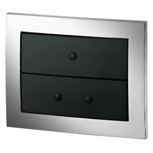 WIRQUIN Plaque Egal chromé noir Imageo