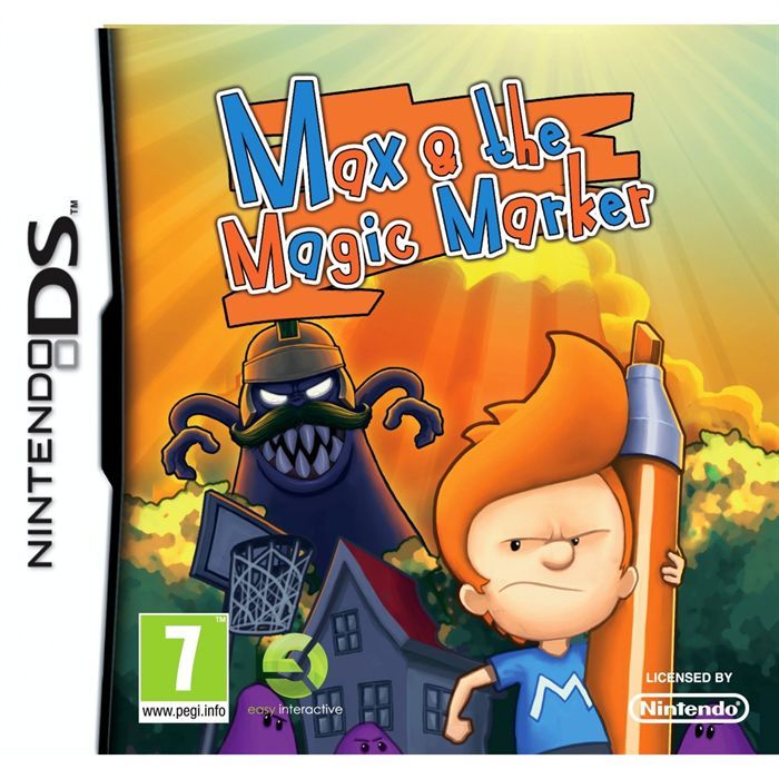 JEUX DS MAX AND THE MAGIC MARKER / Jeu console DS