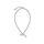 Collier Uno De 50 BRIDGET Coeur Cuir COL0971MARMTL