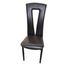 CHAISE  Lot de 6 chaises de salle à manger Noire Alexan…