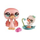 FIGURINE Petshop Maman Cygne & Bébé