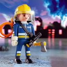 UNIVERS MINIATURE COMPLET Playmobil Pompier avec hache