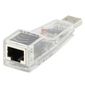 CABLE ET CONNECTIQUE POUR PERIPHERIQUE Adaptateur USB 2.0 vers Ethernet