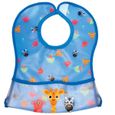 BAVOIR BABYSUN NURSERY Bavoir plastique Bleu