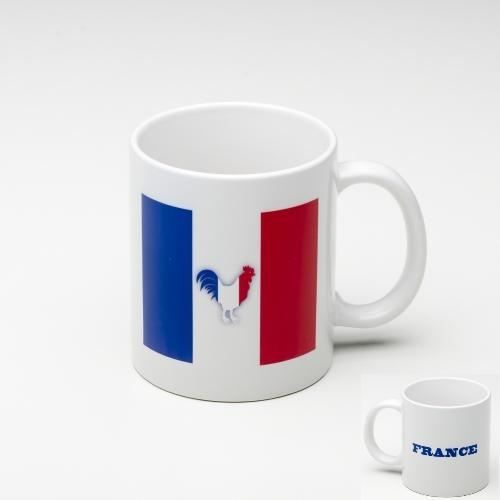 Tasse Mug France Drapeau Tricolore Coq Achat / Vente bol mug