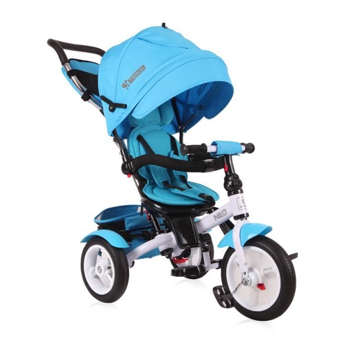 Tricycle évolutif pour bébé / enfant NEO AIR ( roues gonflables ) Bleu