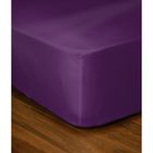  CASATXU Drap Housse 160x200cm VIOLET