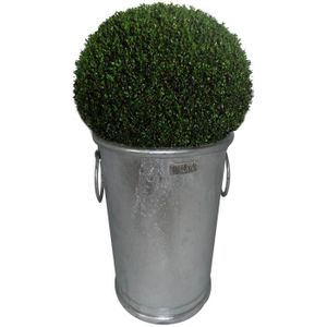 Bac ? plantes haut rond Zinc N°3