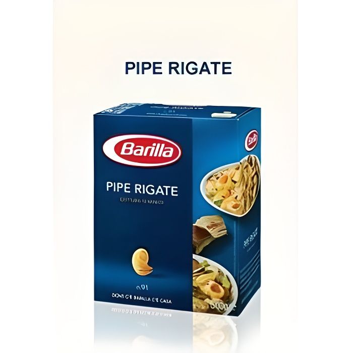 Barila Pâtes pipe rigate 500g - Achat / Vente penne torti & autres ...