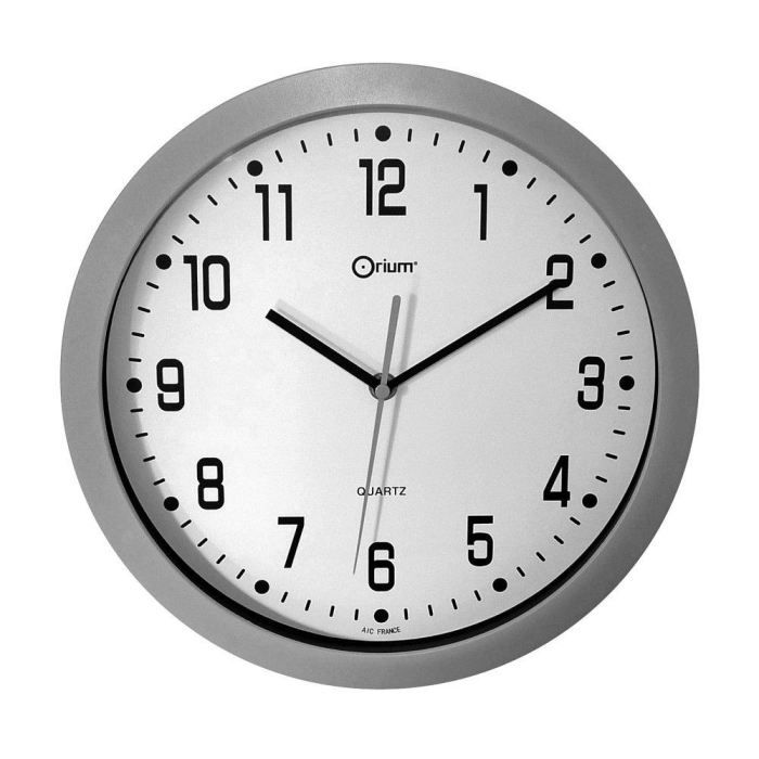 Horloge analogique avec marquage des minutesTrotteuse de la couleur du