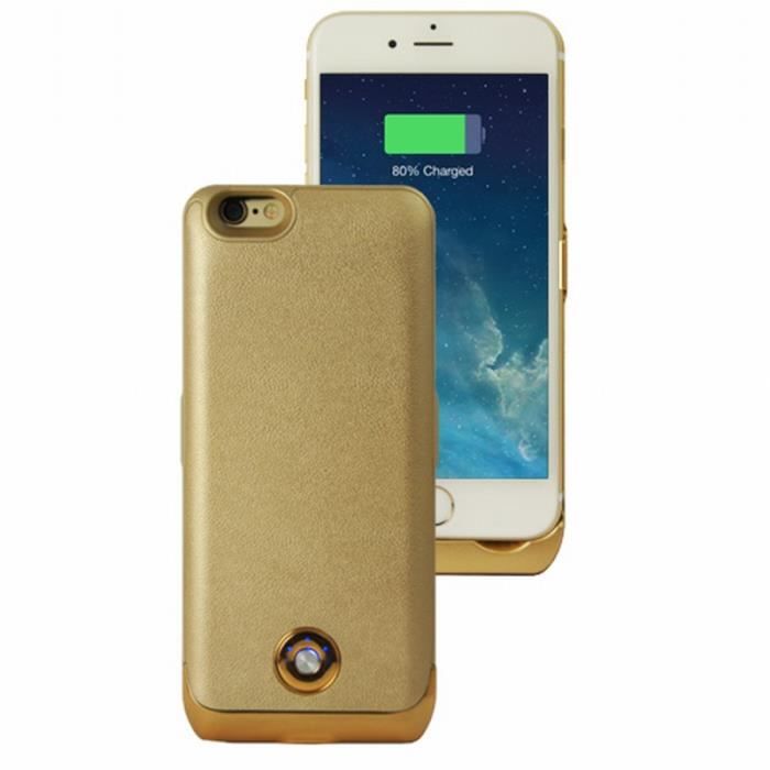 COQUE RECHARGEABLE GOLD 3000 MAH IPHONE 6 Achat coque bumper pas