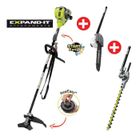 DÉBROUSSAILLEUSE  RYOBI Débroussailleuse 30cc+taille haies +élagueur