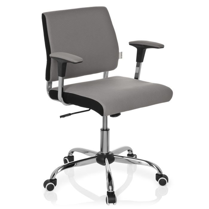 chaise de bureau grise