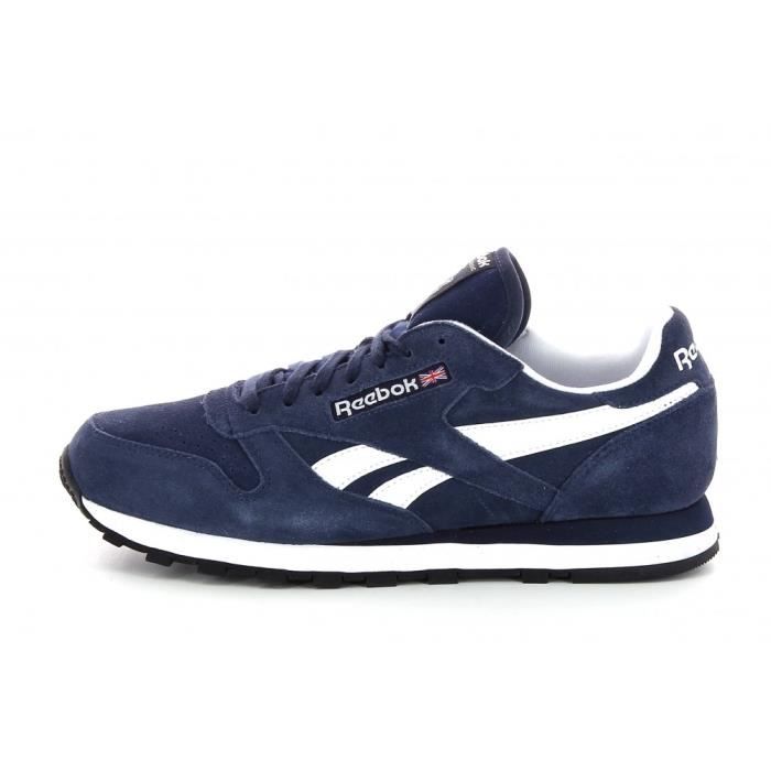 reebok classic bleu