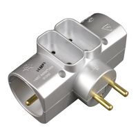 INTERRUPTEUR - PRISE - VARIATEUR - BOITIER D'ENCASTREMENT Quadriplite "ORYS"