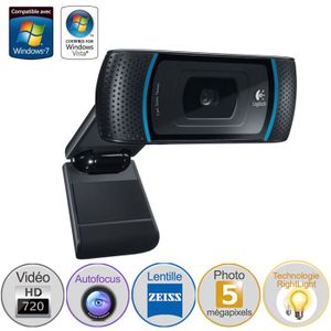 Logitech webcam HD 16/9 - B910