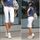 2016 été femmes Bermuda genou pantalon mince sl...