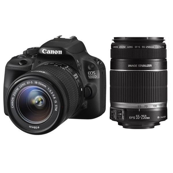 CANON EOS 100D + Objectif EF S 18 55 mm f/3,5 5? Achat / Vente